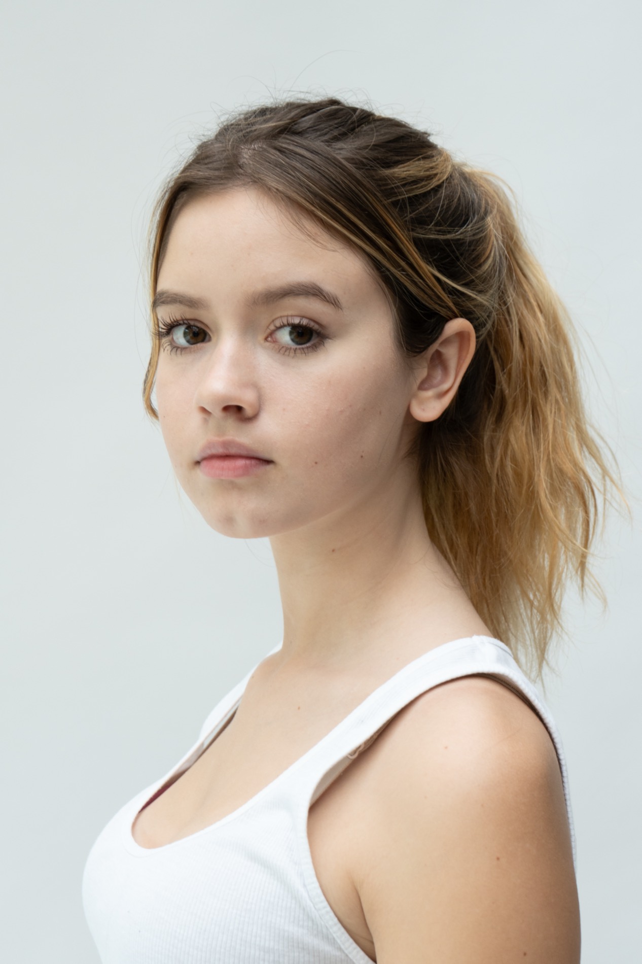 Studio portrait study