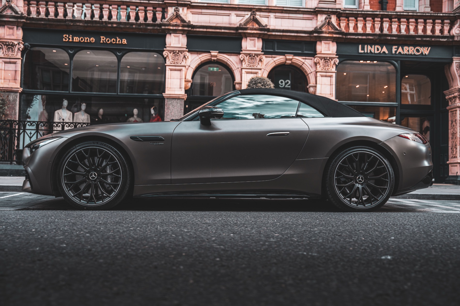 Mercedes 380 SL detail